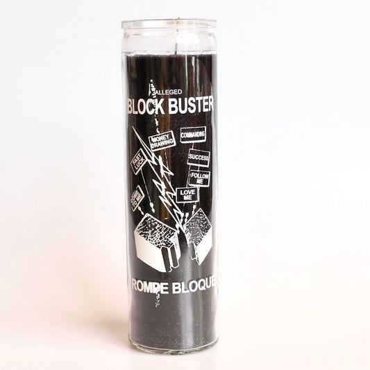 Ritual Prayer Candle halloween day of the dead spell UK Santa Sabina Block Buster / Rompe Bloque Vela 7 Day Prayer dia de los muertos